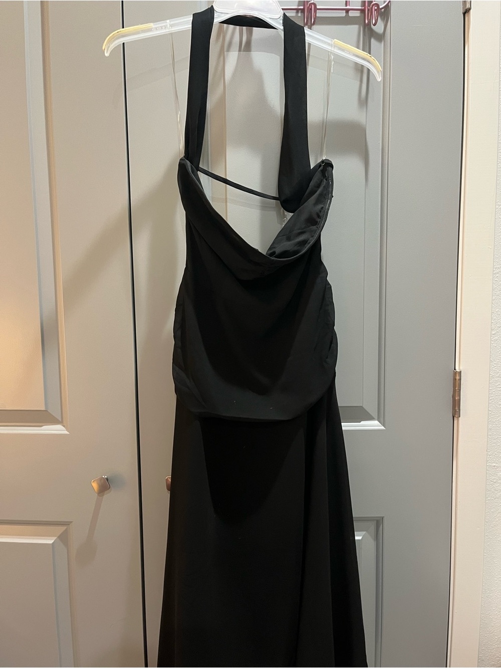 Peppermayo Black Strapless Midi Dress with Removable Neckband - Picture 4 of 5